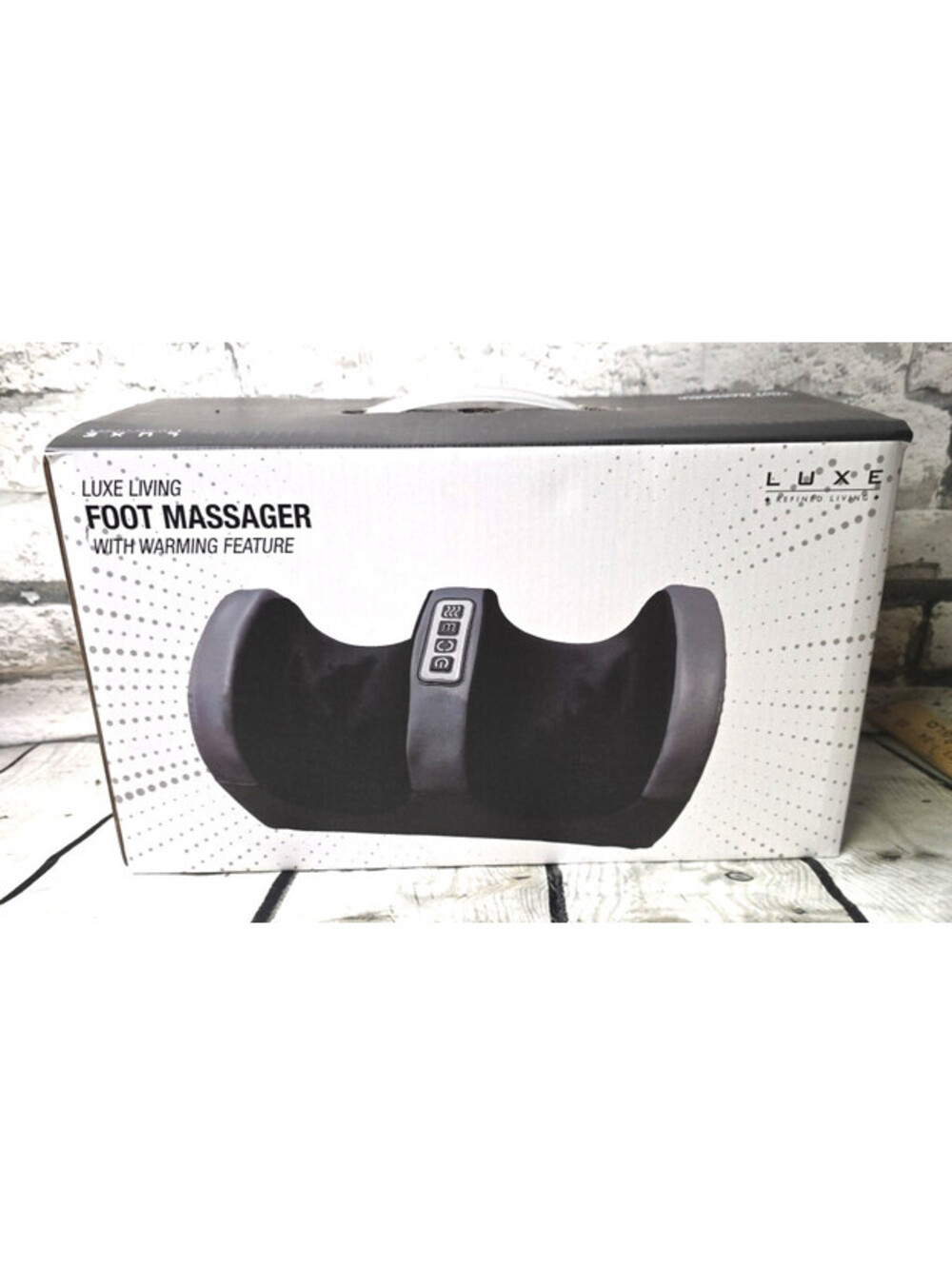 Luxe Living Foot Massage with Warming Feature NIB